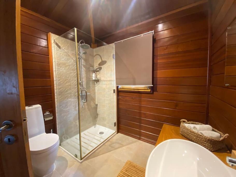 Вилла Wooden House Minde Экстерьер фото